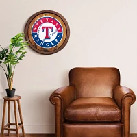 The Fan-Brand Texas Rangers Faux Barrel Top Sign