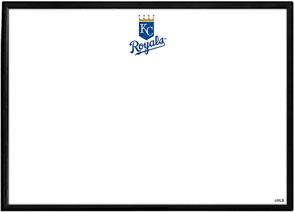 The Fan-Brand Kansas City Royals Framed Dry Erase Wall Sign                                                                     