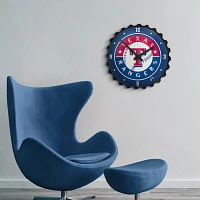 The Fan-Brand Texas Rangers Bottle Cap Wall Clock                                                                               