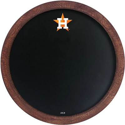 The Fan-Brand Houston Astros Chalkboard Faux Barrel Top Sign                                                                    