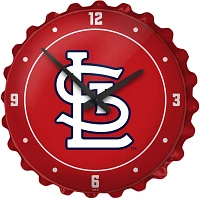 The Fan-Brand St. Louis Cardinals Logo Bottle Cap Wall Clock                                                                    