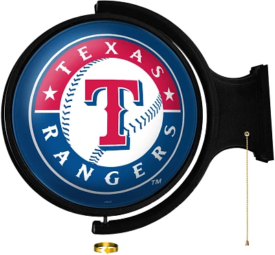 The Fan-Brand Texas Rangers Original Rotating Lighted Wall Sign                                                                 