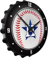 The Fan-Brand Houston Astros Baseball Bottle Cap Wall Clock                                                                     