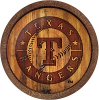 The Fan-Brand Texas Rangers Branded Faux Barrel Top Sign