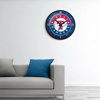 The Fan-Brand Texas Rangers Modern Disc Wall Clock                                                                              