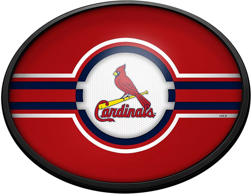 The Fan-Brand St. Louis Cardinals Oval Slimline Lighted Wall Sign                                                               