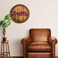 The Fan-Brand Atlanta Braves Faux Barrel Top Sign                                                                               