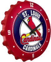 The Fan-Brand St. Louis Cardinals Bottle Cap Wall Clock                                                                         