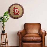 The Fan-Brand St. Louis Cardinals Faux Barrel Framed Cork Board                                                                 