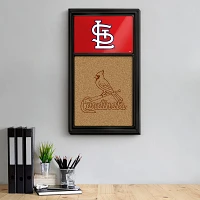 The Fan-Brand St. Louis Cardinals Dual Logo Cork Note Board                                                                     