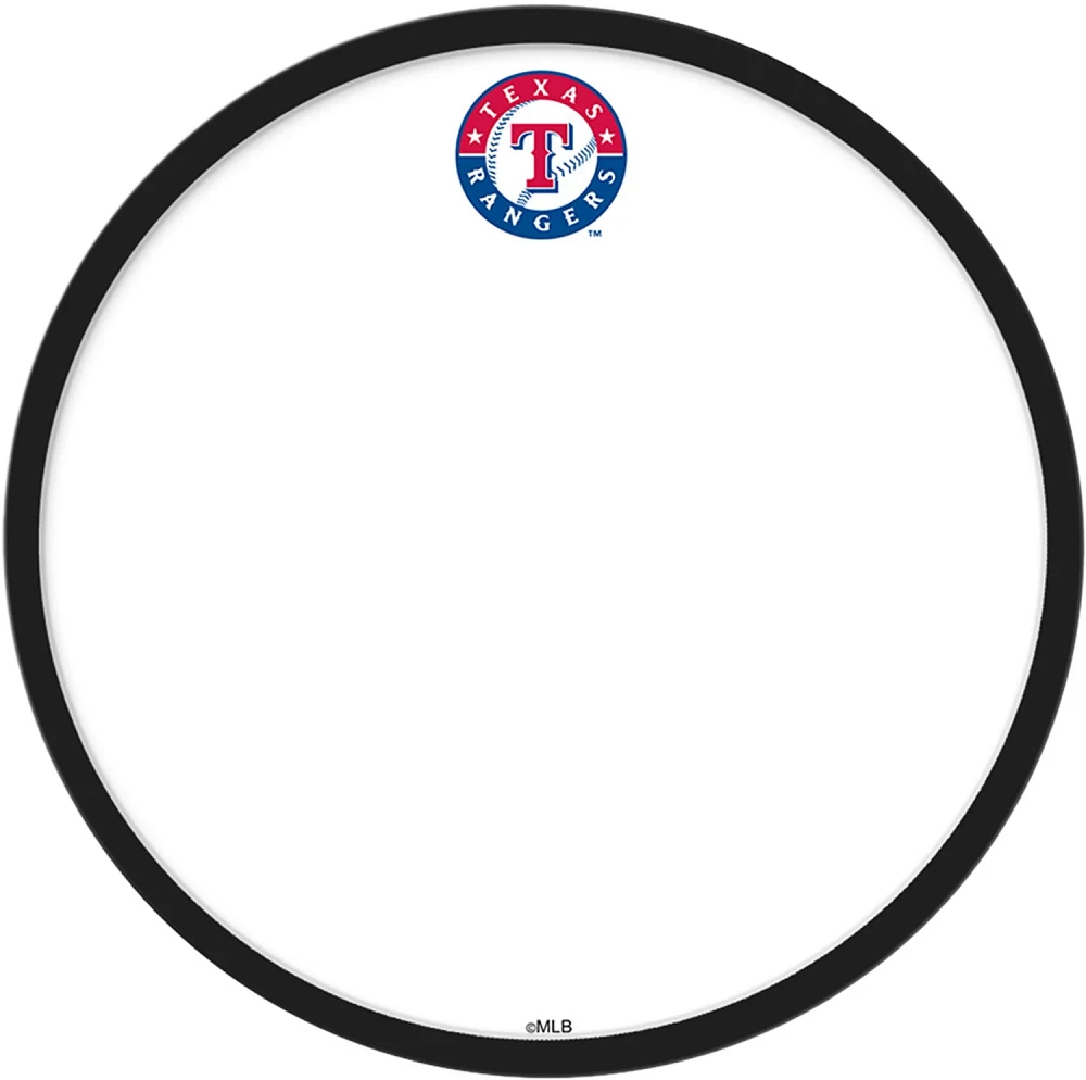 The Fan-Brand Texas Rangers Modern Disc Dry Erase Wall Sign                                                                     