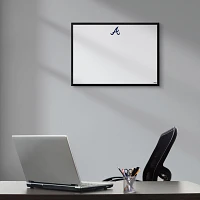 The Fan-Brand Atlanta Braves Logo Framed Dry Erase Wall Sign                                                                    