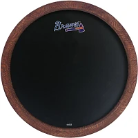 The Fan-Brand Atlanta Braves Chalkboard Faux Barrel Top Sign                                                                    
