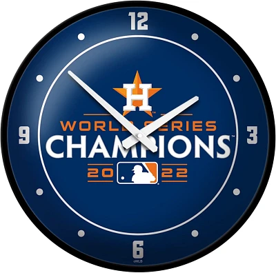 The Fan-Brand Houston Astros World Series Champs Modern Disc Wall Clock                                                         