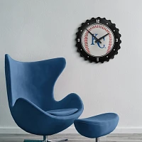 The Fan-Brand Kansas City Royals Baseball Bottle Cap Wall Clock                                                                 