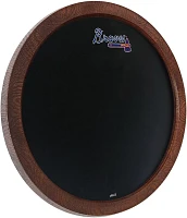 The Fan-Brand Atlanta Braves Chalkboard Faux Barrel Top Sign                                                                    