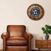 The Fan-Brand Houston Astros Faux Barrel Top Wall Clock                                                                         