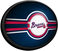 The Fan-Brand Atlanta Braves Oval Slimline Lighted Wall Sign                                                                    