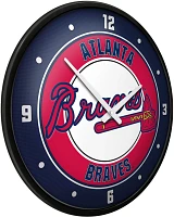 The Fan-Brand Atlanta Braves Modern Disc Wall Clock                                                                             