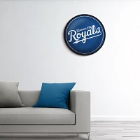 The Fan-Brand Kansas City Royals Wordmark Modern Disc Wall Sign                                                                 