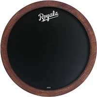 The Fan-Brand Kansas City Royals Chalkboard Faux Barrel Top Sign                                                                