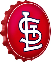 The Fan-Brand St. Louis Cardinals Logo Bottle Cap Wall Sign                                                                     