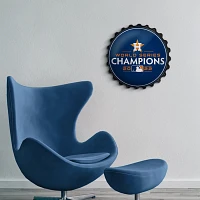 The Fan-Brand Houston Astros World Series Champs Bottle Cap Wall Sign                                                           