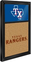 The Fan-Brand Texas Rangers Dual Logo Cork Note Board                                                                           