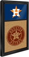 The Fan-Brand Houston Astros Dual Logo Cork Note Board                                                                          