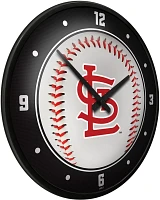 The Fan-Brand St. Louis Cardinals Baseball Modern Disc Wall Clock                                                               