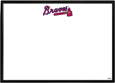 The Fan-Brand Atlanta Braves Framed Dry Erase Wall Sign                                                                         