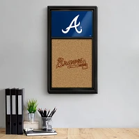 The Fan-Brand Atlanta Braves Dual Logo Cork Note Board                                                                          