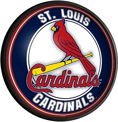 The Fan-Brand St. Louis Cardinals Round Slimline Lighted Wall Sign                                                              