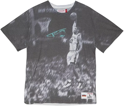 Mitchell & Ness Men's San Antonio Spurs Tim Duncan 4 Above the Rim Sublimated T-shirt