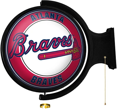 The Fan-Brand Atlanta Braves Original Rotating Lighted Wall Sign                                                                