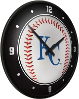 The Fan-Brand Kansas City Royals Baseball Modern Disc Wall Clock                                                                