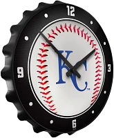 The Fan-Brand Kansas City Royals Baseball Bottle Cap Wall Clock                                                                 