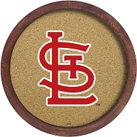 The Fan-Brand St. Louis Cardinals Faux Barrel Framed Cork Board                                                                 