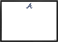 The Fan-Brand Atlanta Braves Logo Framed Dry Erase Wall Sign                                                                    