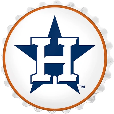 The Fan-Brand Houston Astros Logo Bottle Cap Wall Light                                                                         