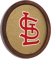 The Fan-Brand St. Louis Cardinals Faux Barrel Framed Cork Board                                                                 