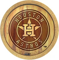 The Fan-Brand Houston Astros Branded Faux Barrel Top Sign                                                                       