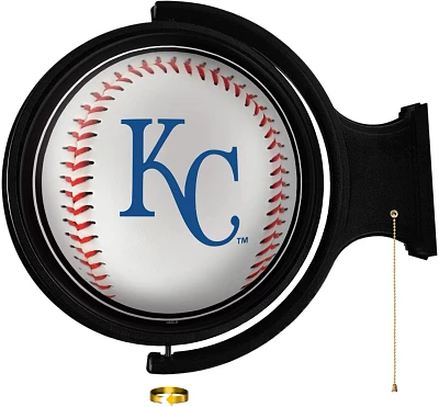The Fan-Brand Kansas City Royals Baseball Original Rotating Lighted Wall Sign                                                   