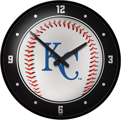 The Fan-Brand Kansas City Royals Baseball Modern Disc Wall Clock                                                                