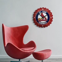 The Fan-Brand St. Louis Cardinals Bottle Cap Wall Clock                                                                         