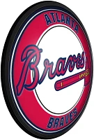 The Fan-Brand Atlanta Braves Round Slimline Lighted Wall Sign                                                                   