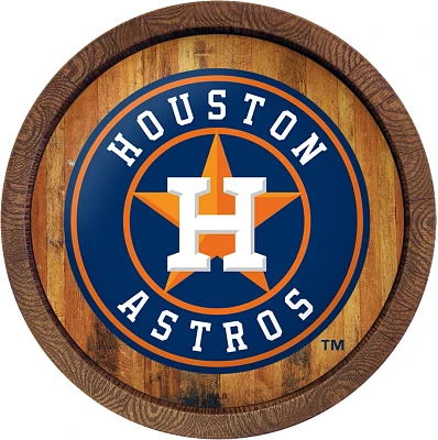 The Fan-Brand Houston Astros Faux Barrel Top Sign