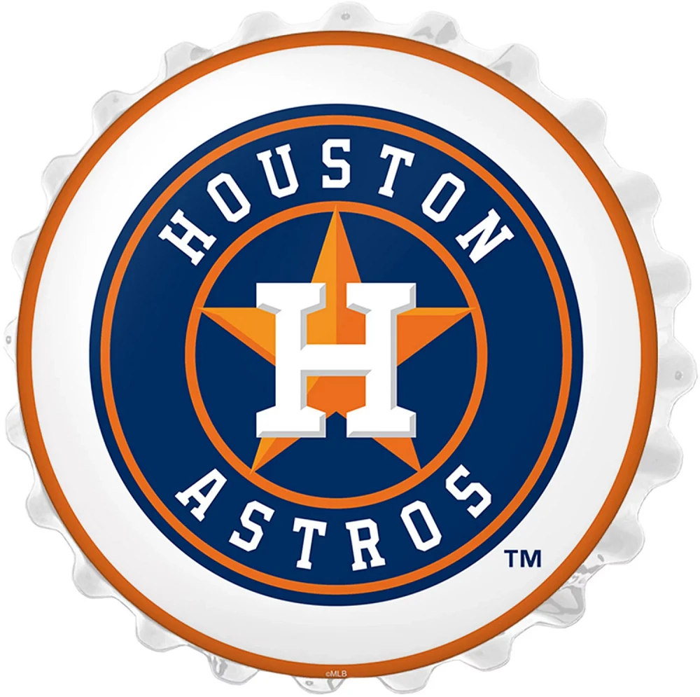 The Fan-Brand Houston Astros Bottle Cap Wall Light                                                                              