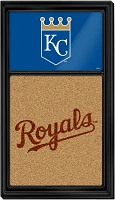 The Fan-Brand Kansas City Royals Dual Logo Cork Note Board                                                                      