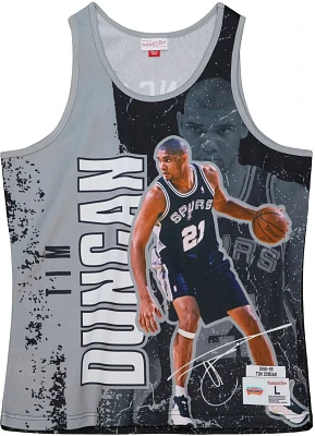 Mitchell & Ness Men's San Antonio Spurs Tim Duncan #21 Burst Tank Top